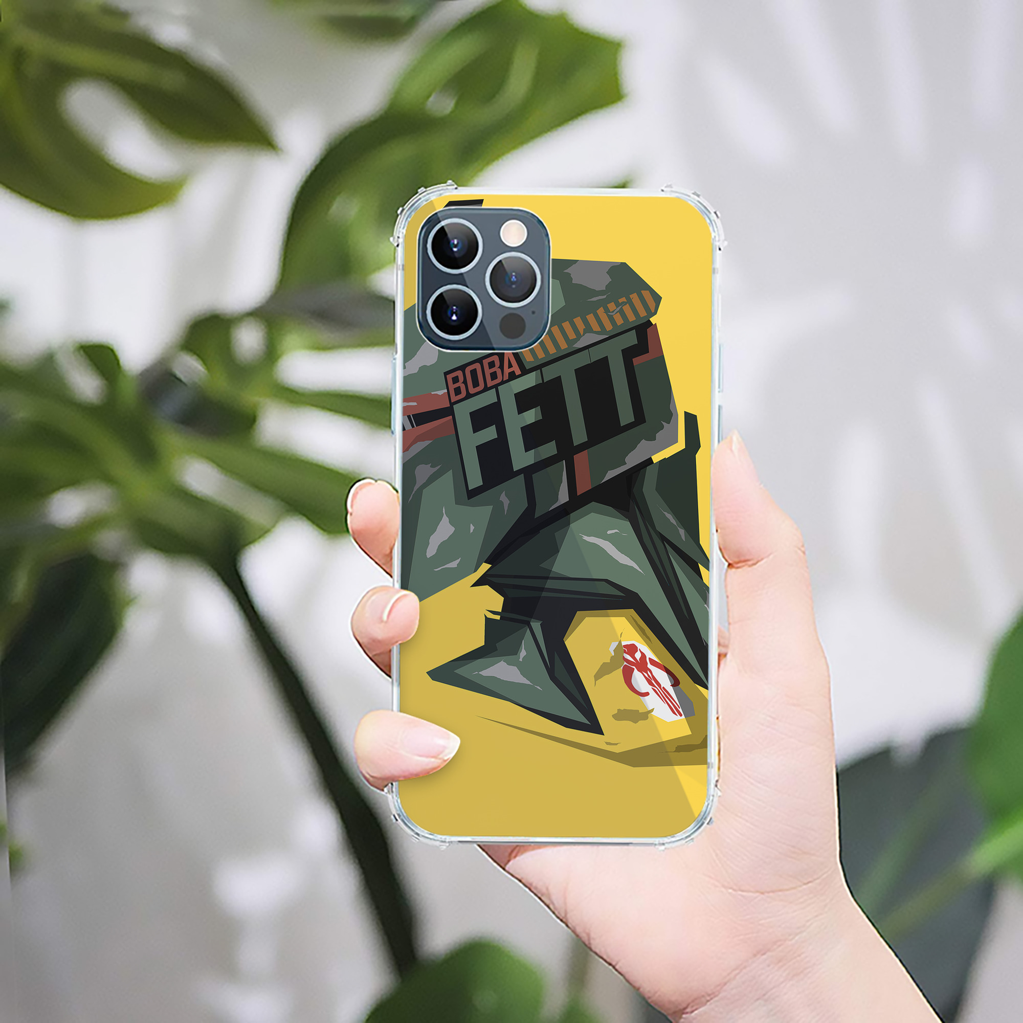 （画像用） スター・ウォーズ Star Wars 【iPhone 12シリーズ対応】透明スマホケース（クリアソフトケース）